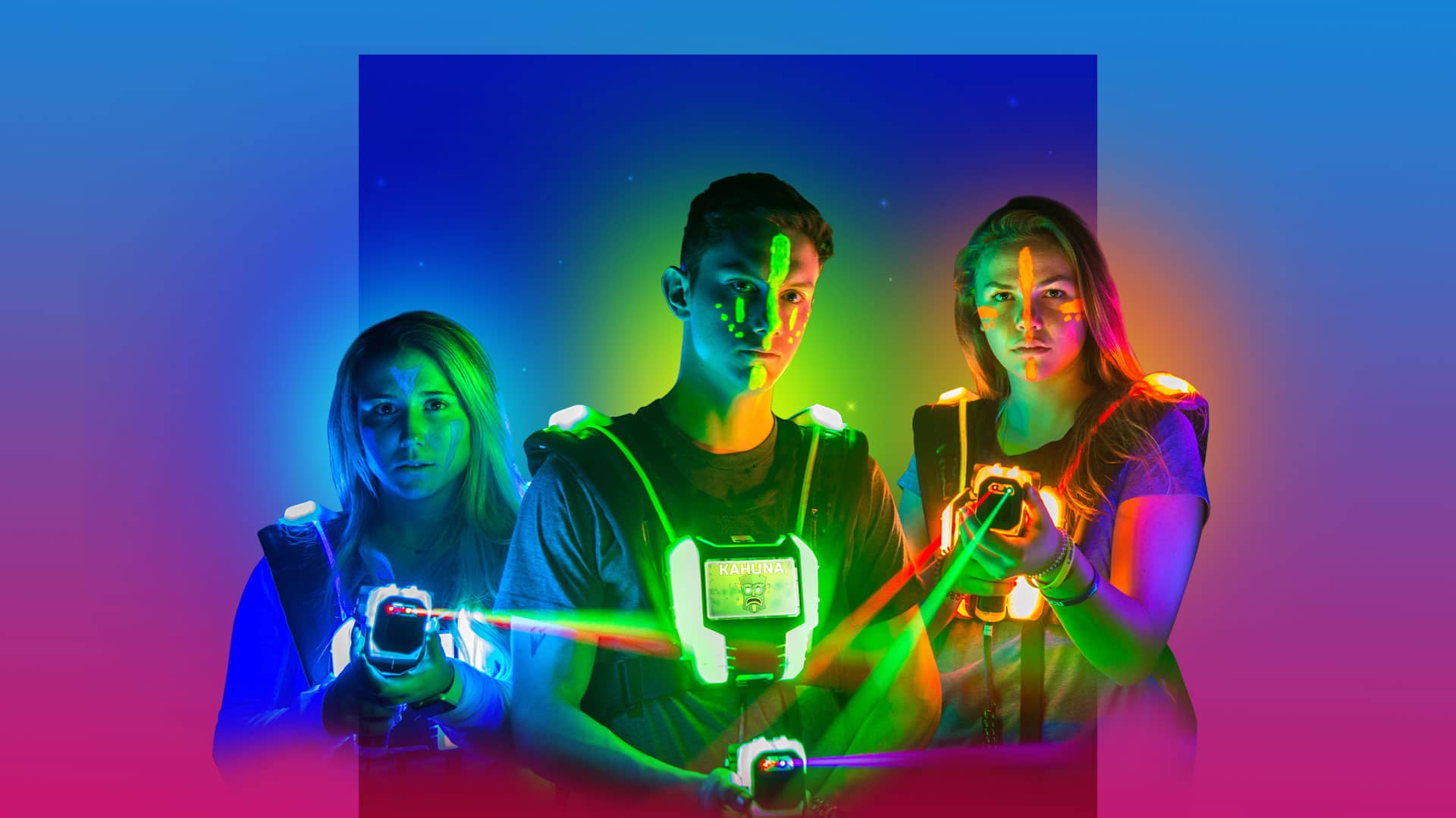 Laserforce Gen8 sensor vest and phaser